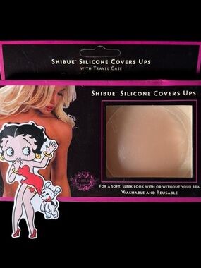 Silicone Cover Ups Adhesive Breast Covers - Nude